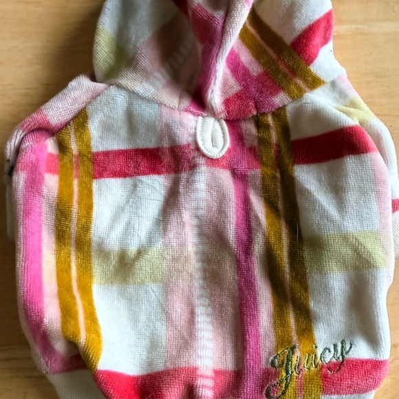 ✨ Juicy Couture Velour Dog Hoodie XS ✨ - Picture 5 of 9